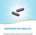 Nature's Way Bilberry Premium Extract, Supports Eye Health*, Eye Health Supplement for Adults with Black Elderberry*, Bilberry Supplement, Gluten Free, Vegan, 90 Capsules (Packaging May Vary)