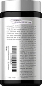 Horbäach Probiotic for Women & Men's Digestive Health | 3 Billion CFU | 90 Capsules | Non-GMO & Gluten Free