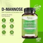 Pure by Nature D-Mannose with Cranberry and Dandelion Root, 120 Count