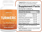Paleovalley - Organic Turmeric Complex - Full Spectrum Organic Turmeric with Health-Supportive Superfoods - 56 Vegetarian Capsules - Support Joints, Immunity, Brain and Heart Health