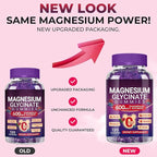 Magnesium Glycinate Gummies 600mg, Sugar Free Mix Berry