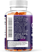 Omega 3 6 9 Gummies - Vegan Omega 3 Supplement Gummy - Essential Fatty Acids Oil 369 Complex Heart Support & Brain Support for Women, Men & Pregnancy, Fish Free Non-GMO, Orange Flavored - 60 Gummies