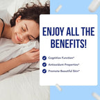 Extra Strength Pterostilbene Supplement | Vegan Friendly 150mg Pterostilbene Capsules | Antioxidant Supplement for Aging Heart Immune and Brain Support | Made in The USA (180 Day Supply)