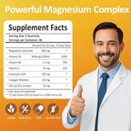 Magnesium Glycinate Gummies 400mg - Sugar Free Vegan Gummies for Adults & Kids with Vitamin D3, B6, C, CoQ10, Collagen, Zinc - Sleep, Muscle, Bone & Memory Support - 60 Pineapple Chewables