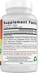 Chromium Picolinate 200 mcg & Ashwagandha Extract 500 Mg