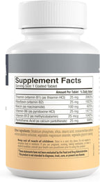 Freeda Vitamin B Complex No Folic No PABA - Super B Complex Kosher Vitamin Supplement with Vitamin B1 Vitamin B2 Vitamin B3 Vitamin B5 Vitamin B6 Vitamin B12 - Vit B Complex B for Women & Men (250 Ct)