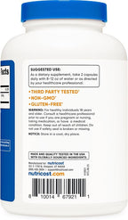 Nutricost Fenugreek Seed 1350mg, 240 Capsules (3 Bottles) - Gluten Free, Non-GMO