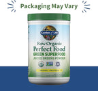 Garden of Life Super Greens Powder Smoothie & Mix, Probiotics & Digestive Enzymes, Organic Superfoods Nutrition Fruit and Vegetables for Women & Men Energy, Original, 60 Servings, (Pack of 2)