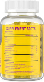 Myo-Inositol & D-Chiro Inositol,Inositol Gummies with Vitamin D3, Magnesium Glycinate, Omega-3, Folate & Zinc, Inositol Supplement Menstrual Cycle for Women-40:1 Ratio-30 Day Supply