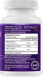 ESTHELIV® Premium Cellular Skin Radiance - 60 Veggie Softgels
