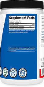 Nutricost Creatine Monohydrate Powder (Fruit Punch, 500 Gram)
