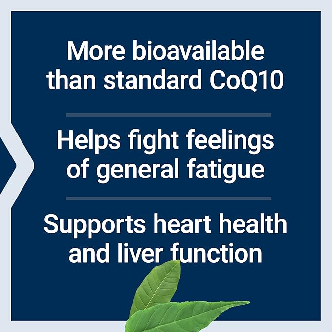 Life Extension Super Ubiquinol CoQ10 with Enhanced Mitochondrial Support – 200 mg, Shilajit – Promotes Heart Health, Cell Energy, Oxidative Stress – Gluten-Free, Non-GMO – 30 Softgels