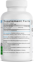 Bronson Tart Cherry Extract 2500 mg Vegetarian Capsules with Antioxidants and Flavonoids Non-GMO, 360 Count