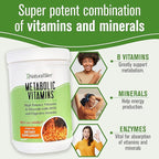 NaturalSlim Metabolic Vitamins - Combination of High Potency Multivitamins, Minerals, B Complex, Msm, & Digestive Formula Supplements for Men & Women - Energy & Metabolism Support - 3pack