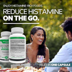 Bravado Labs DAO Supplements Histamine Blocker - DAO Enzyme + Diamine Oxidase & Vitamin C for Daily Histamine Metabolism & Immune Support - 30 ct