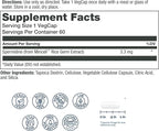 SOLARAY Spermidine 3.3 mg - Spermidine Supplements - Plays a Role in Autophagy and DNA Stabilization - Naturally Occurring Polyamine - Vegan, Gluten Free - 60 Servings, 60 VegCaps