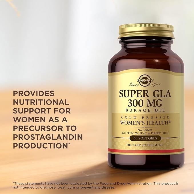 Super GLA 300mg Solgar 60 Softgel