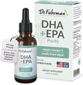 Dr. Fuhrman Vegan Omega 3 | Vegan DHA+EPA Purity Liquid Supplement | Made from Lab-Grown Algae | Our Omega 3 Supplement is Refrigerated in Warehouse Until Shipped | Citrus Flavor 60 Servings