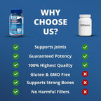 Joint Health Triple Strength | Glucosamine, Chondroitin & MSM, Joint Support Supplement, 120 Coated Tablets
