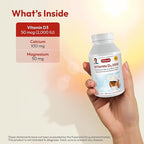 ANDREW LESSMAN Vitamin D3 2000 IU 180 Capsules - High Potency, Essential for Calcium Absorption, Supports Bone Health, Healthy Muscle Function, Immune System, More. Small Easy to Swallow Capsules
