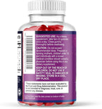 Magnesium Citrate Gummy - High Absorption Magnesium Gummies for Adults & Kids - Enhanced Bioavailability Form Mag Citrate Supplement - Improved Vegan Formula - Delicious Raspberry Flavor - 120 Gummies
