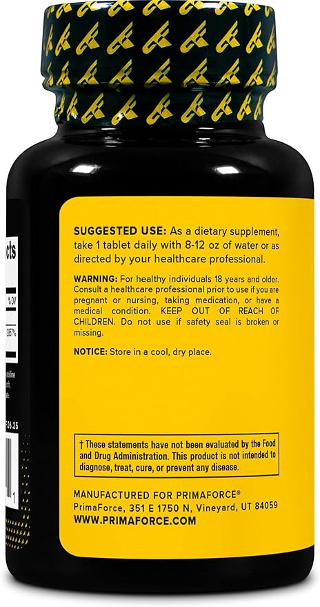 PrimaForce Chromium Picolinate 1000mcg, 180 Tablets