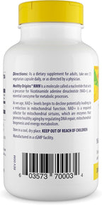 Healthy Origins NMN Nicotinamide Mononucleotide 300 mg – 120 Vegan Capsules – NAD+ Precursor for Cellular Energy & Healthy Aging Support – Third-Party Tested, Non-GMO Dietary Supplement