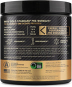OPTIMUM NUTRITION Gold Standard Pre-Workout with Creatine, Beta-Alanine, and Caffeine for Energy, Flavor: Fruit Punch, 30 Servings