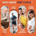 NATURE TARGET Ubiquinol CoQ10 300mg softgels with PQQ & Turmeric, High Absorption Coenzyme Q10 Supplement with ALA & Black Pepper, Antioxidant for Heart & Brain Health, Energy Production, 120 Count
