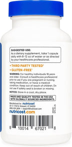 Nutricost Vanadium + Chromium 2mg 180 Vegetarian Capsules - Gluten Free, Non-GMO - Vanadium Supplement (Pack of 2)