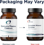 Designs for Health Complete Mineral Complex - Essential + Trace Minerals Supplement with Magnesium Malate, Chromium, Zinc + More - Iron-Free Multi Minerals Blend - Vegan + Gluten Free (90 Capsules)