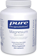 Pure Encapsulations Magnesium (Glycinate) - Supplement to Support Stress Relief, Sleep, Heart Health, Nerves, Muscles, and Metabolism* - with Magnesium Glycinate - 360 Capsules