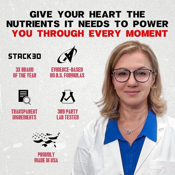 Apollon Nutrition Full of Heart – Comprehensive Cardiovascular Support | Bergamonte, Red Yeast Rice, CoQ10 | PharmD Formulated | 240 Capsules (30 Servings)