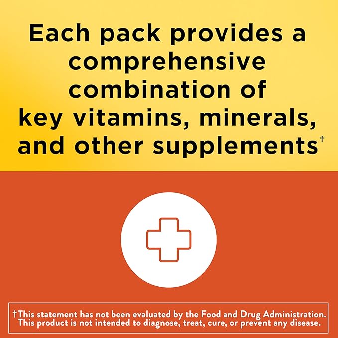Nature Made Diabetes Health Pack, Daily Dietary Supplements for Nutritional Support, 30 Packets, 30 Day Supply