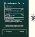 Gaia Herbs Turmeric Supreme Extra Strength - Supports Occasional Discomfort from Normal Wear & Tear* - with Turmeric Curcumin & Black Pepper - 120 Vegan Liquid Phyto-Caps (Up to 120 Servings)