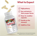 ANDREW LESSMAN Essential-1 nuonce max Multivitamin 2000 IU Vitamin D3 360 Small Capsules. 100 mcg Methyl B12. CoQ10 Lutein Lycopene Zeaxanthin. High Potency. No Additives. Ultra-Mild One Daily Capsule
