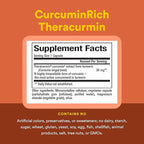 Natural Factors, CurcuminRich Theracurmin, 30 mg, Formulated for Superior Absorption, 120 Count (Pack of 1)