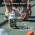 Zen Principle Zengility™ Joint Support & Bone Strength Supplement – Fast-Acting Relief with MSM, Plant Calcium, Vitamin K2 & D3. Shellfish-Free Vegan Formula for Mobility & Comfort. 120 Capsules