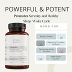 Dr. Scott's Natural Sleep Remedy, Doctor-Formulated Natural Sleep Aid, Melatonin for Adults, Sleeping Aid for Deeper and Better Sleep, Non-Habit Forming Sleeping Pills, 60 Vegan Capsules