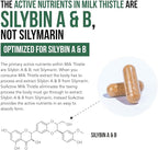 SoActive® Milk Thistle: 10X More Effective Milk Thistle Phytosome, Optimized for Essential Bioactive Silybin A & B Plus Bilear® Artichoke Extract & Bile Enhancer - Liver Support | 60 Servings