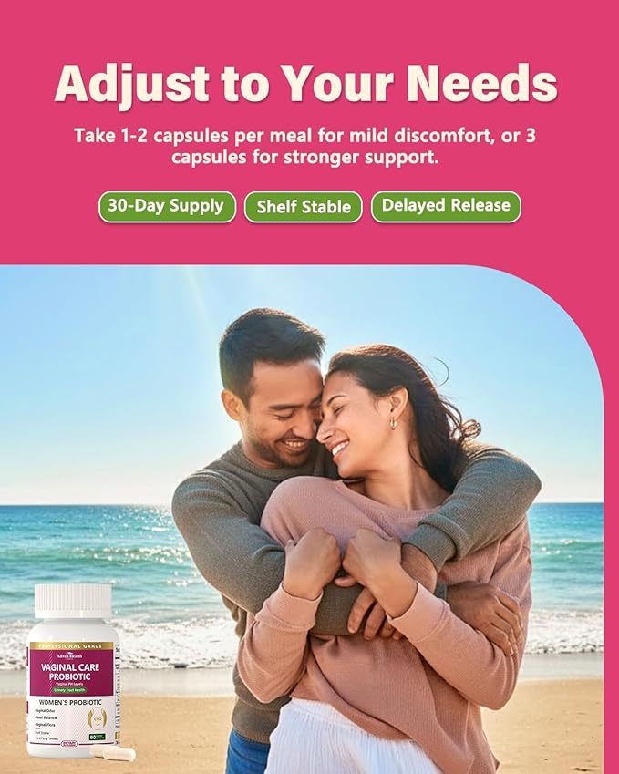 Vaginal Probiotics for Women pH Balance with Prebiotics - 60 Billion Womens Probiotic for Vaginal Flora, Odor, Yeast & Digestive Health with Saffron, Cranberry, Vegan & Non-GMO | 180 Caps