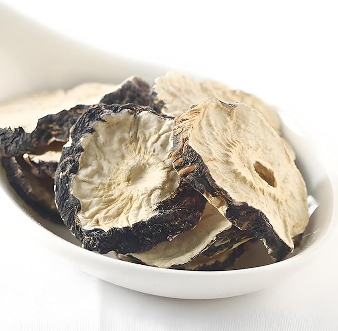 Natural Premium Black Maca Root Slices, Cut & Sifted, 4.0oz(114.0g), Premium Grade Dried Maca Root Slices, Non-GMO