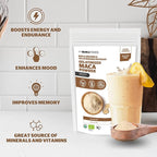 Organic Gelatinized Maca Powder, 8oz or 227g 1 Bag, Peruvian Maca Root. Vegan, USDA Organic, Non-GMO, Gluten-Free, Keto-Friendly Adaptogen Used to Boost Energy, Vitality, and Endurance