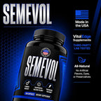 Semen Volume Booster Dietary Supplement for Men’s Fertility Health Support | Premium Dosing for Maximum Load and Quality Results | Made in the USA | 150 Capsules (1 Month Supply)