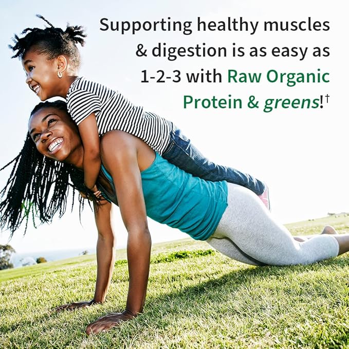 Garden of Life Raw Organic Protein & Greens, Chocolate Cacao, 1 lb 5.51 oz (610 g) (Pack of 6)