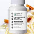 Longevity Blend #3 - Resveratrol 98% with Fisetin Pterostilbene Spermidine, Anti Aging, Oxidative Stress Reducer, Antioxidant Supplement, AMPK Activator