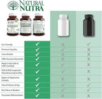 Natural Nutra No Flush Niacin, Vitamin B3 Supplement, Helps Improve Cardiovascular Health, Helps Improve Skin Texture, Promotes Better Brain Function, Helps Boost Energy Level 525 mg, 100 Capsules