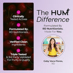 Hum Nutrition Dream Team Magnesium Bisglycinate Powder, L Theanine & Tart Cherry Magnesium Supplement Drink Mix, Support Rest, Relaxation & Sleep Routine, Gluten Free, Vegan, Cherry Lemon, 30 Servings