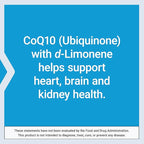 Life Extension Super-Absorbable CoQ10 (Ubiquinone) with d-Limonene, Heart Health Supplement, relieves General Fatigue, oxidative Stress Defense, 50 mg, Non-GMO, Gluten-Free, 60 softgels