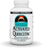 Source Naturals Activated Quercetin, Bioflavanoid Complex, for Seasonal & Immune Support* - 200 Capsules